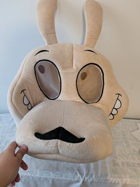 Rocko's Modern Life Nickelodeon Plush Big Greeter Heads Costume Head